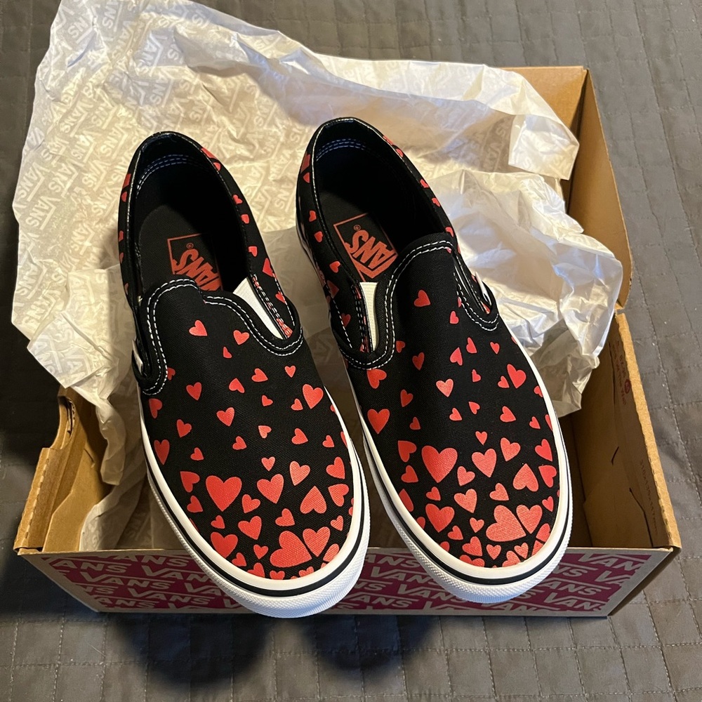 Vans Valentine’s Slip ons